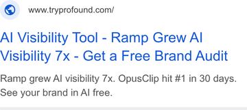 Ad by Profound