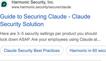 Ad by Harmonic Security