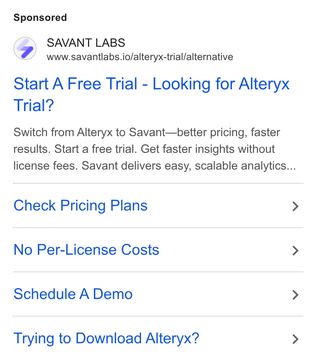 Ad by Savant Labs