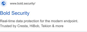Ad by Bold Security