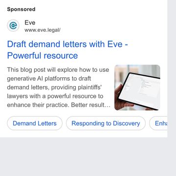Ad by Eve