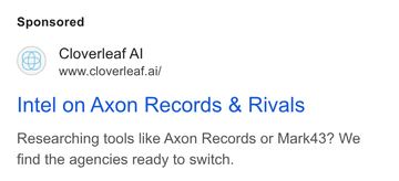 Ad by Cloverleaf AI