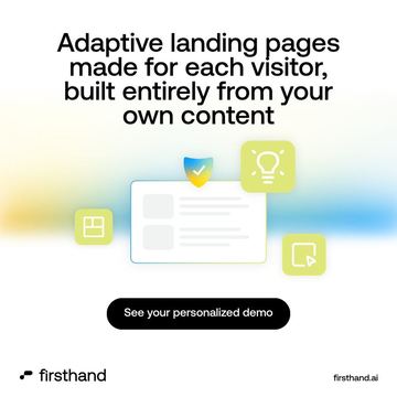 Ad by Firsthand
