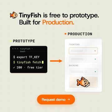Ad by TinyFish