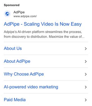 Ad by Adpipe