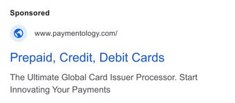 Ad by Paymentology