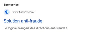 Ad by Finovox