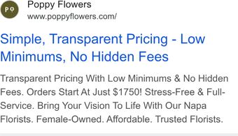 Ad by Poppy Flowers