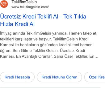 Ad by TeklifimGelsin