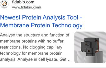 Ad by Fida Biosystems