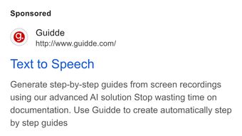 Ad by Guidde