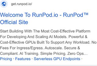 Ad by Runpod