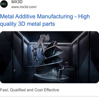 Ad by MX3D