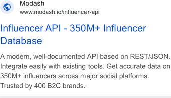 Ad by Modash.io