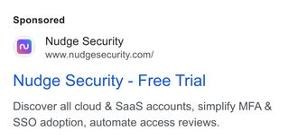 Ad by Nudge Security