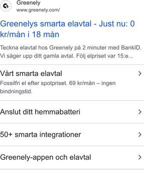 Ad by Greenely