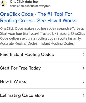 Ad by OneClick Data