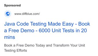 Ad by Diffblue