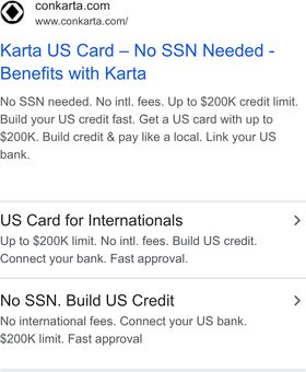 Ad by Karta