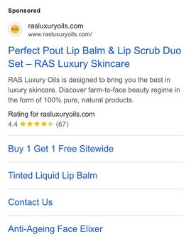 Ad by RAS Luxury Oils