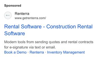 Ad by Renterra