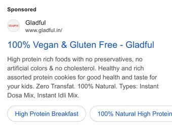 Ad by Gladful