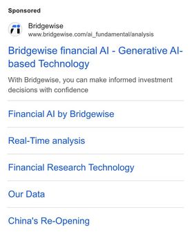 Ad by Bridgewise