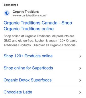 Ad by Organic Traditions