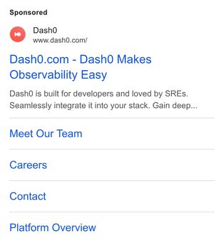 Ad by Dash0