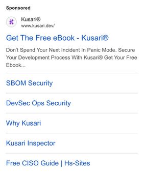 Ad by Kusari