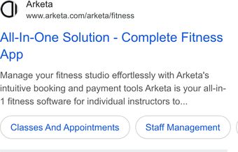 Ad by Arketa