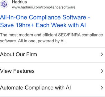 Ad by Hadrius