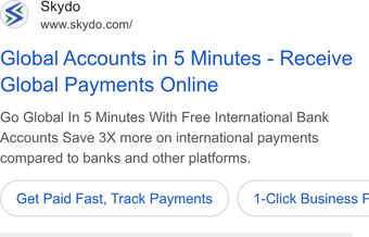 Ad by Skydo