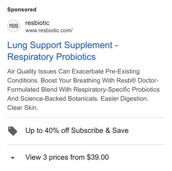 Ad by ResBiotic