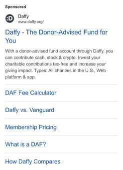 Ad by Daffy