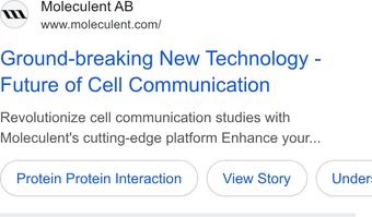 Ad by Moleculent