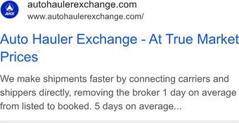 Ad by Auto Hauler Exchange