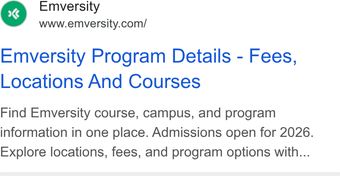 Ad by Emversity