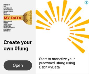 Ad by DebitMyData