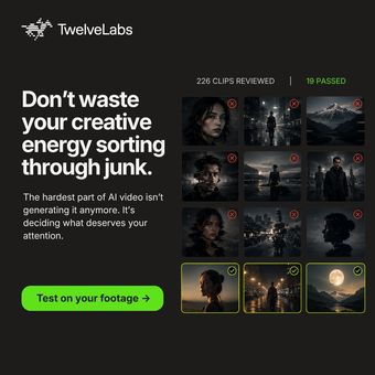 Ad by Twelve Labs