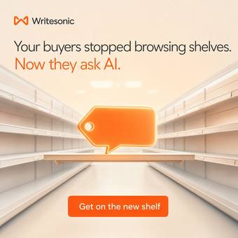 Ad by Writesonic