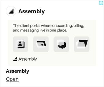 Ad by Assembly