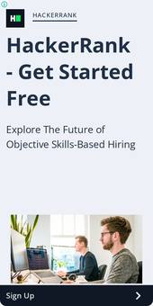 Ad by HackerRank