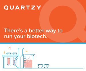 LinkedIn ad by Quartzy (Healthcare)