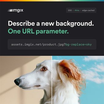 LinkedIn ad by Imgix (B2B)