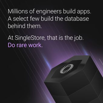 LinkedIn ad by SingleStore (B2B)