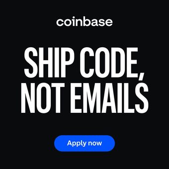 LinkedIn ad by Coinbase (Fintech)