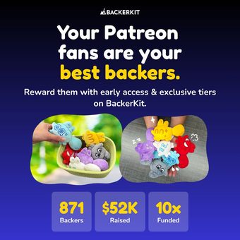 LinkedIn ad by BackerKit (B2B)
