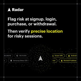 LinkedIn ad by RADAR (B2B)