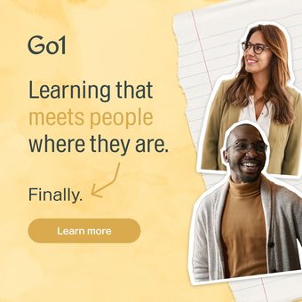 LinkedIn ad by Go1 (B2B)